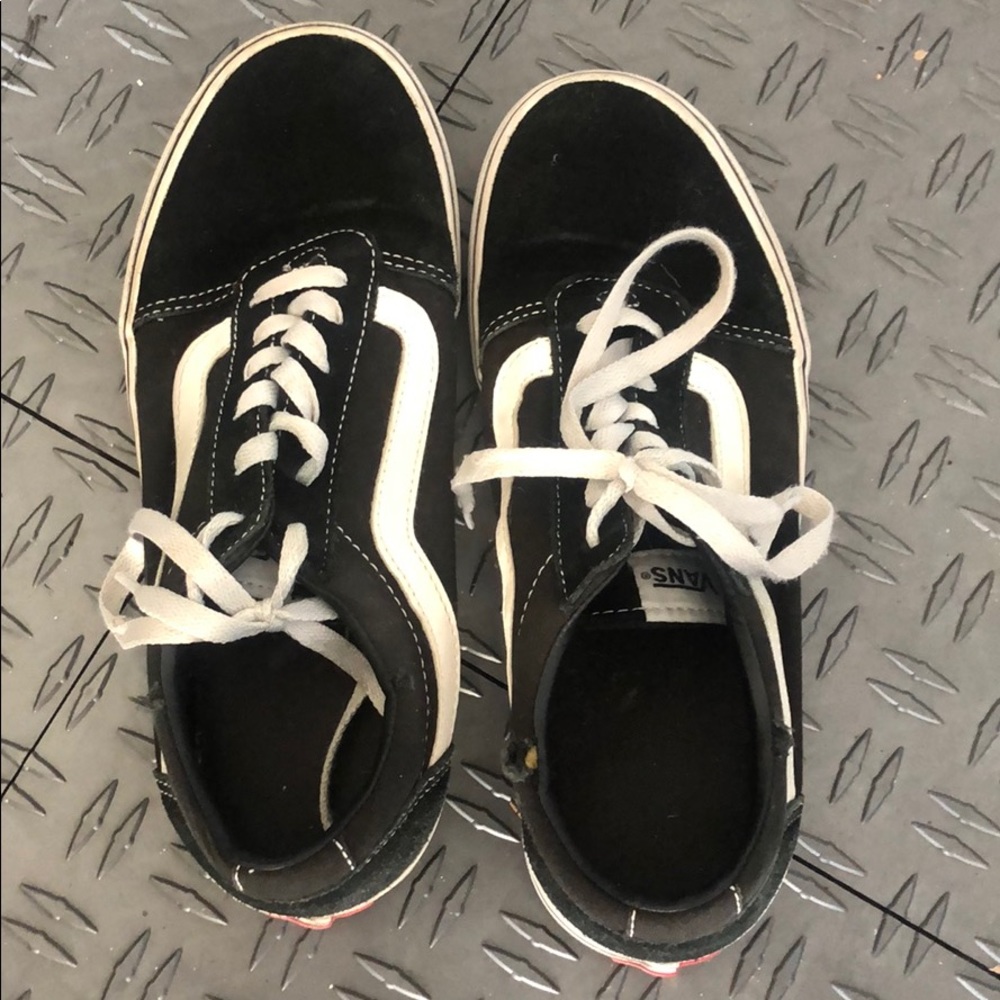 VANS classic Old Skool sneakers - black and white